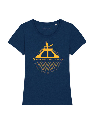 T-shirt Navy Plongeoir - Femme