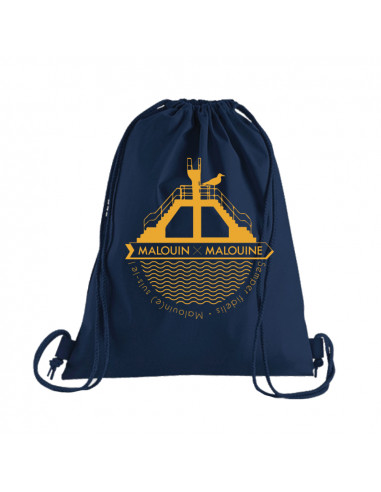 Gym bag navy plongeoir