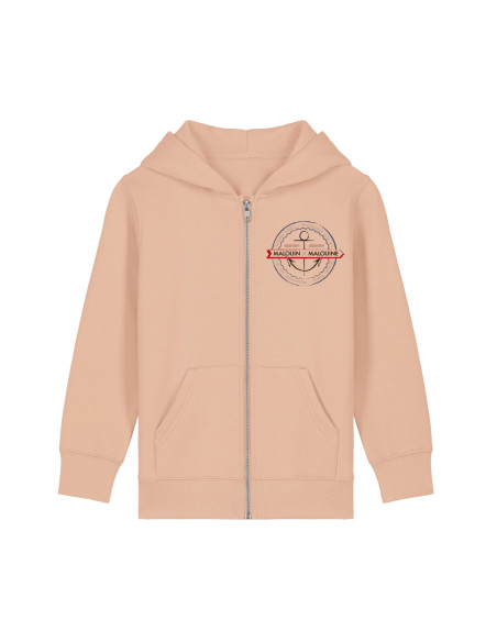 Sweat-shirt veste zip kids Plongeoir
