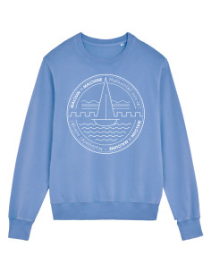 Sweat-Shirt Intra - bleu vintage