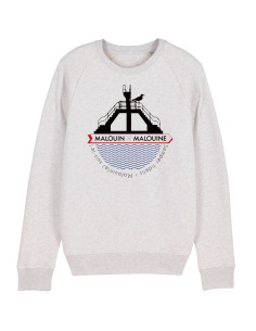 Sweat-Shirt Plongeoir - gris clair