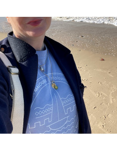 Sweat-Shirt Intra - bleu vintage 2