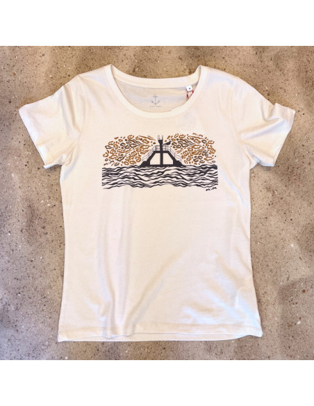 T-shirt Plongeoir Sauvage - naturel