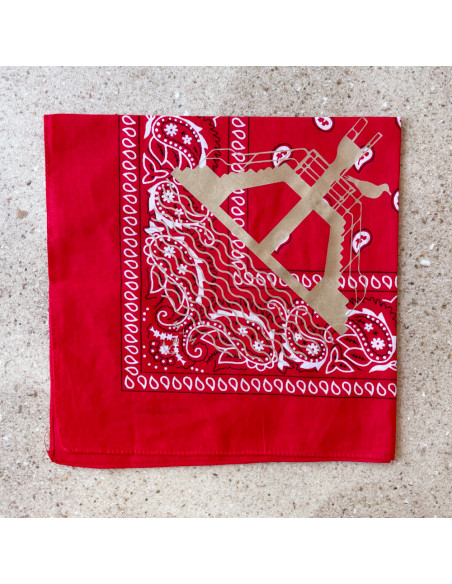Foulard Bandana Plongeoir - Rouge