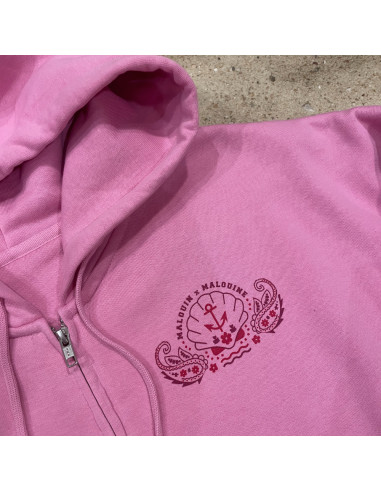 Sweat-shirt Zip Plongeoir Bandana