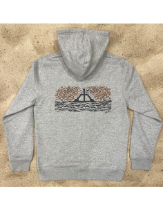 Sweat-shirt Hoodie Zip Plongeoir Sauvage