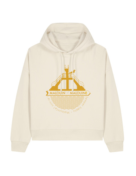 Sweat-shirt Hoodie Femme - Plongeoir Malo