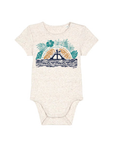 Body bébé - Plongeoir Tropical