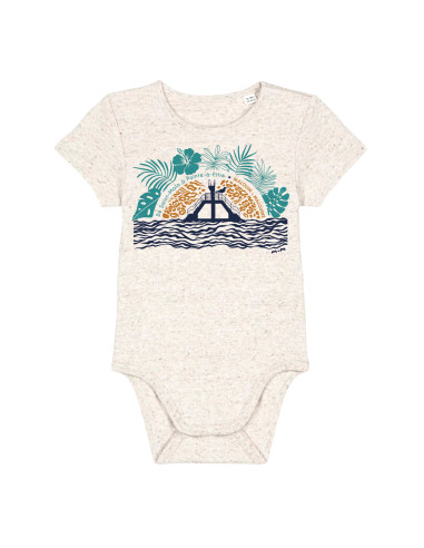 Body bébé - Plongeoir Tropical