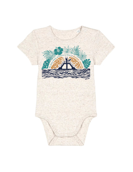 Body bébé Tropical - Plongeoir