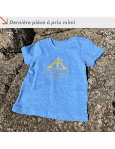 T-shirt Baby Plongeoir bleu