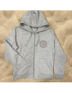 Veste Sweat-shirt Hoodie Zip Plongeoir Sauvage