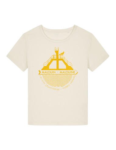 T-shirt Femme - Plongeoir Malo Doré