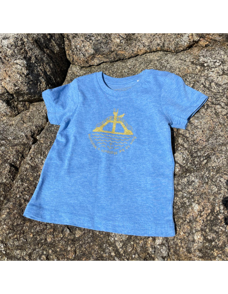 T-shirt Baby Plongeoir bleu
