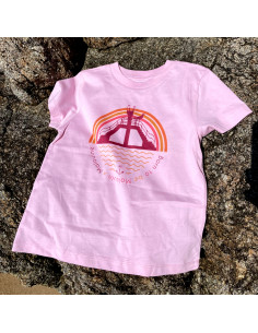 T-shirt Kids Plongeoir Malo - rose