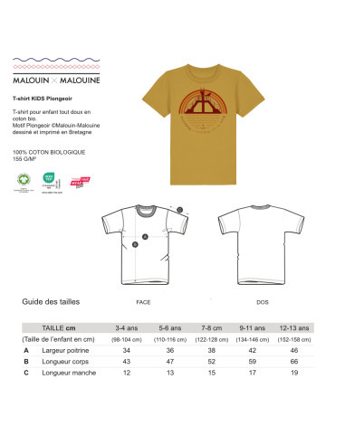 T-shirt Kids Plongeoir Sunny